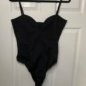 ZARA Sweetheart Neckline Bodysuit
